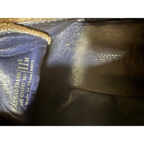 Cole Haan Lunardgrand Mens Wingtips Oxford Size 11.5 Brown Suede Lace Up - Picture 3 of 7